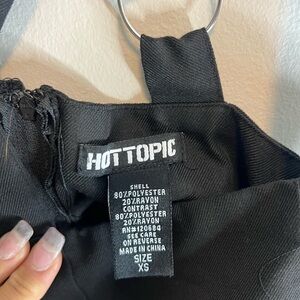 Hot Topic Black Sleeveless Top